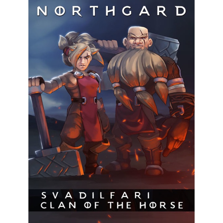 Игра SHIRO GAMES Northgard Svardilfari, Clan Of The Horse Dlc , за PC Електронна доставка