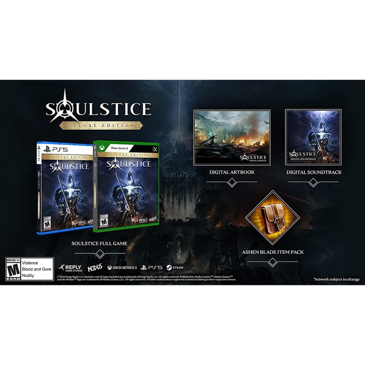 Joc Soulstice Deluxe Edition Pentru Playstation 5