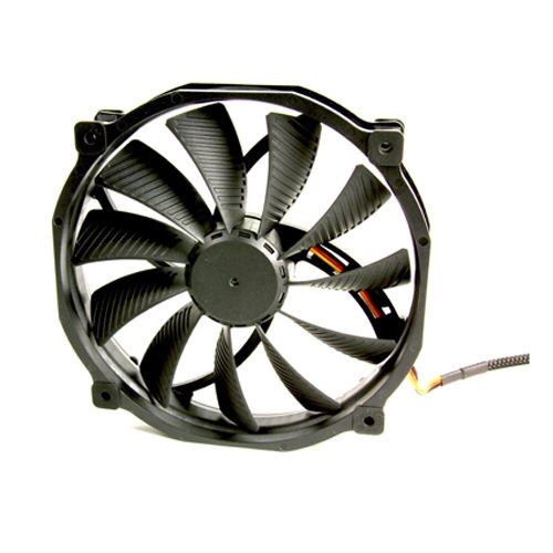 Ventilator Scythe GlideStream 140 mm, 1200 rpm, Adaptor 3pin-4pin inclus