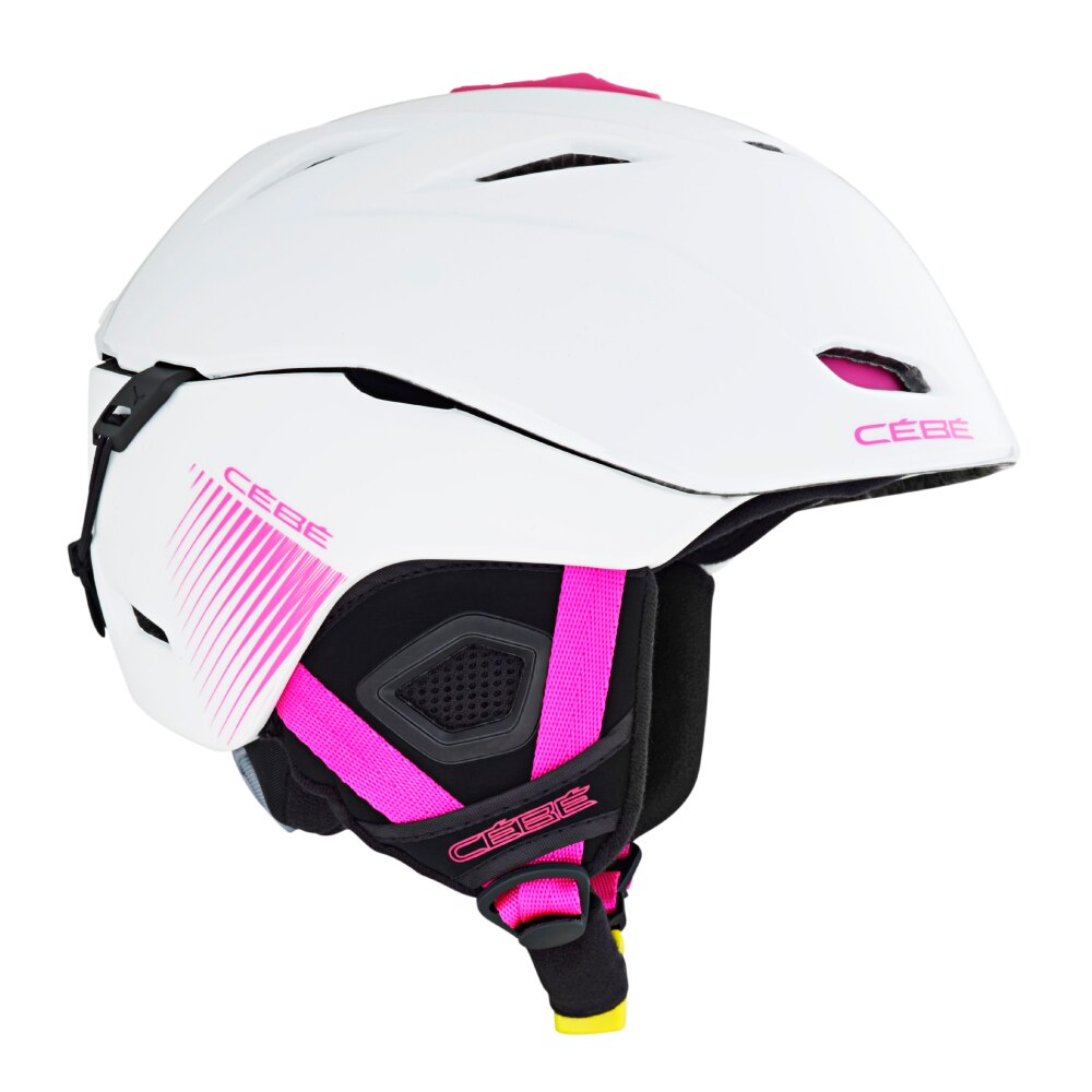 Casca CEBE Atmosphere White Pink, marime 58-62 cm