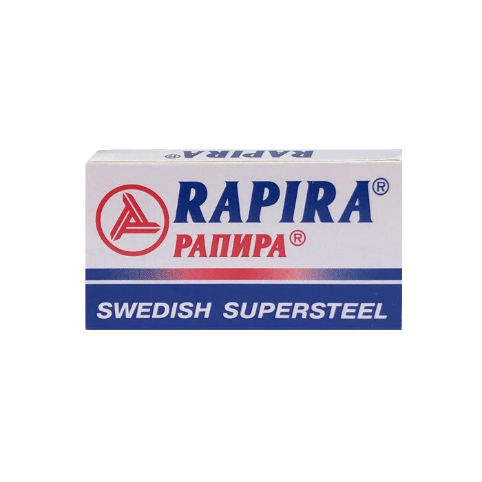 5 броя ножчета Rapira, Swedish Supersteel, Класическа самобръсначка ...