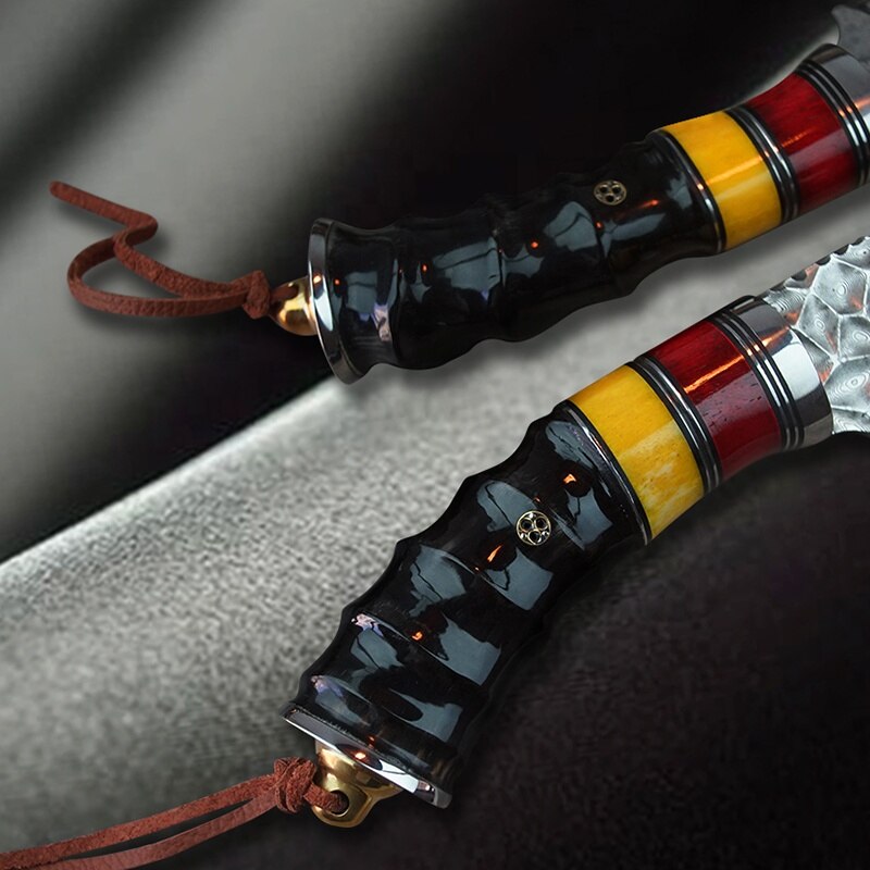 Cutit de vanatoare TokyoStyle Dragon Series, lama 9.8 cm din otel