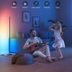Lampadar LED RGBICWW inteligent Govee H6076 RGBICW, Wi-Fi, sincronizare muzica, lumina alba si colorata, 140cm , clasa energetica F