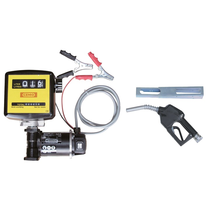 Pompa electrica pentru motorina, Cematic 3000 K33 AZ 12 V, debit 40 l/min