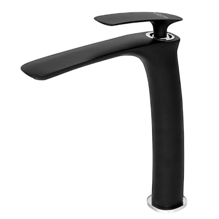 Смесител за мивка GRANITAN, месинг, черен