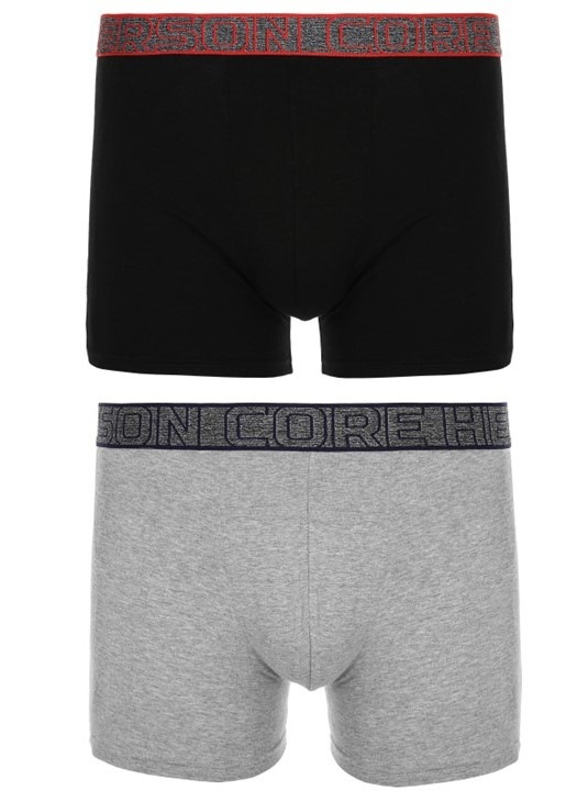 2 pár boxer készlet Henderson Whisper, pamut/elasztán, többszínű, M