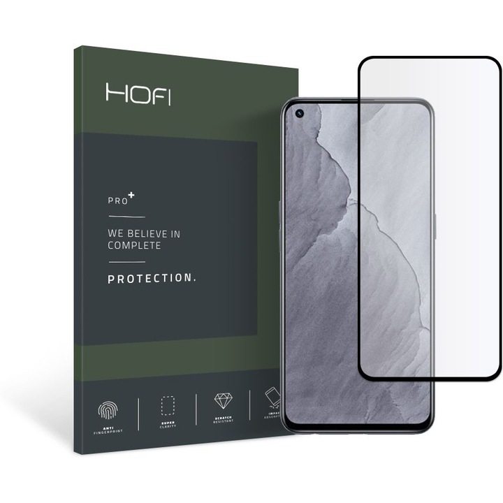 Протектор Hofi Glass Pro+, за Realme GT Master Edition, черен