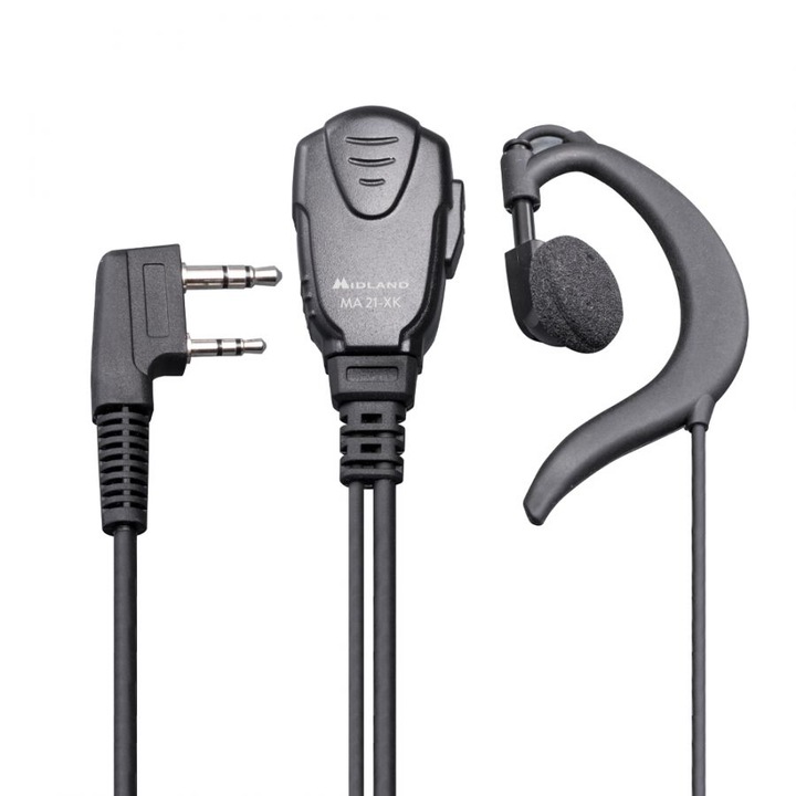 Midland MA21-XK casca cu microfon 2 pini Kenwood