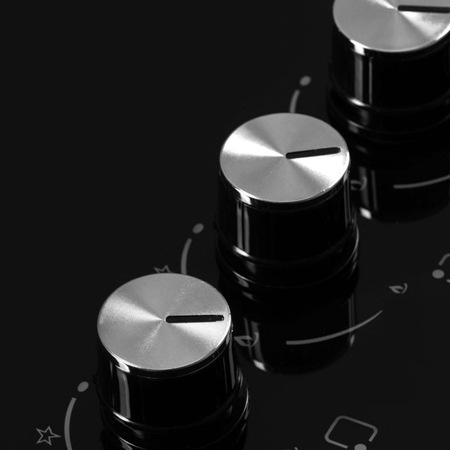 Plita incorporabila Hausberg HB-563NG, Gaz, 4 arzatoare, Sticla, Aprindere automata, Negru