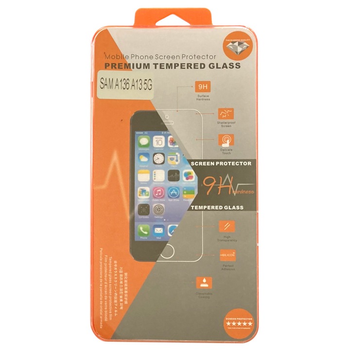 Стъклен протектор Orange Glass, 9H, за Samsung Galaxy A13 5G, Безцветен