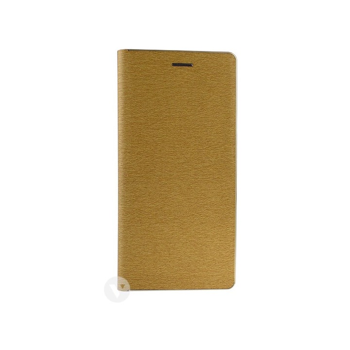 Ретро калъф за книга Съвместим със Samsung Galaxy Note 10 Plus, златен