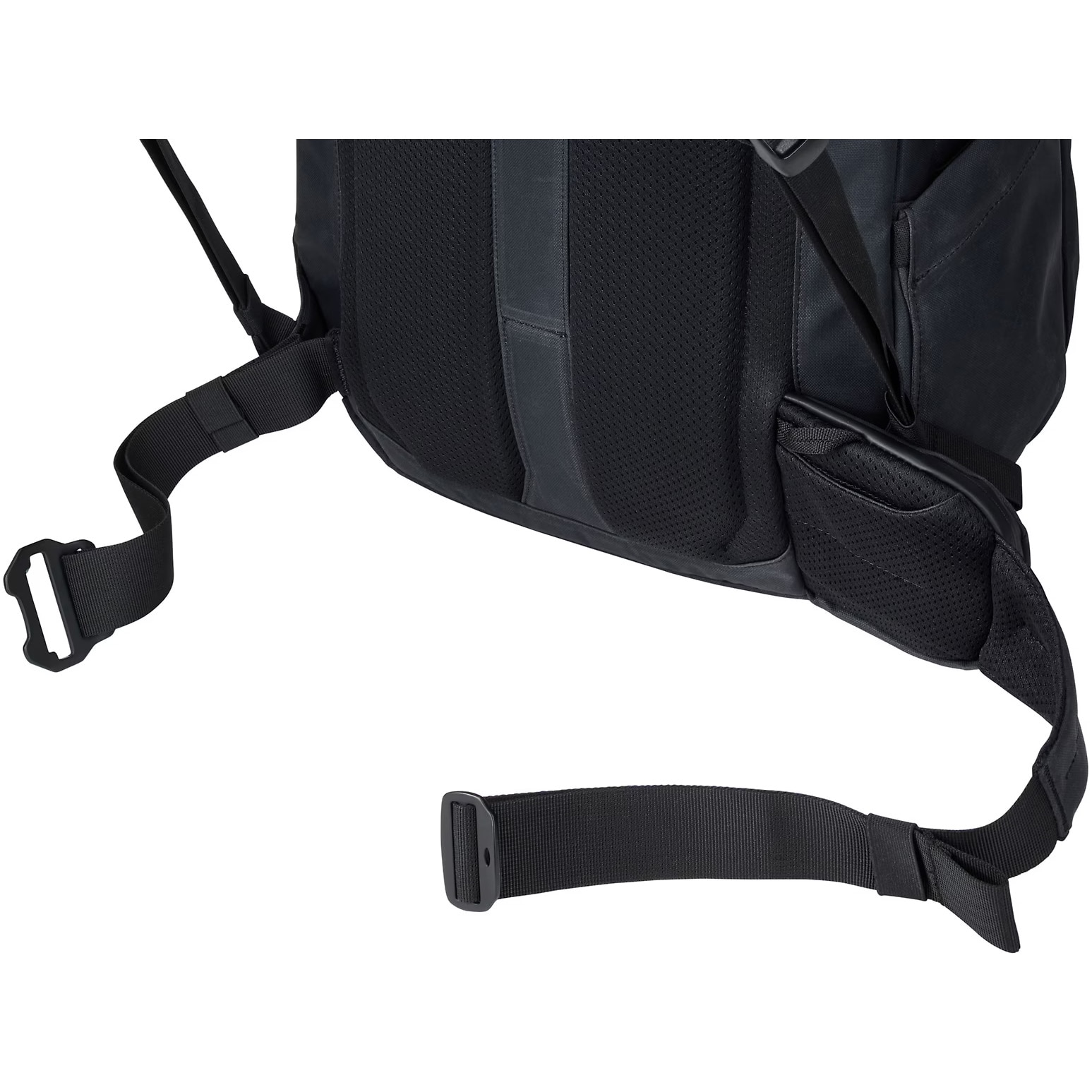 Rucsac THULE Aion, pentru notebook de max. 15 .6 inch, 2 compartimente, buzunar frontal x 2, buzunar lateral x 2, waterproof, nylon, Negru