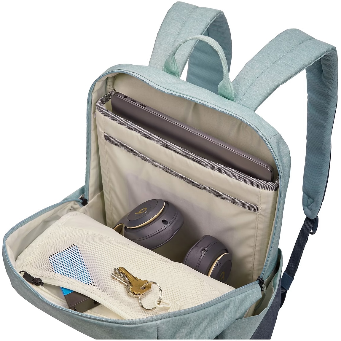 Rucsac THULE pentru notebook de max. 15.6 inch, 1 compartimente, buzunar frontal, buzunar lateral x 2, waterproof