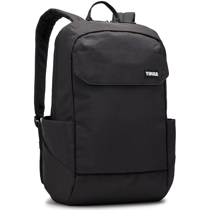 Thule Lithos laptop hátizsák, 15.6 ", 1 rekesz, 2x oldalzseb, vízálló, fekete