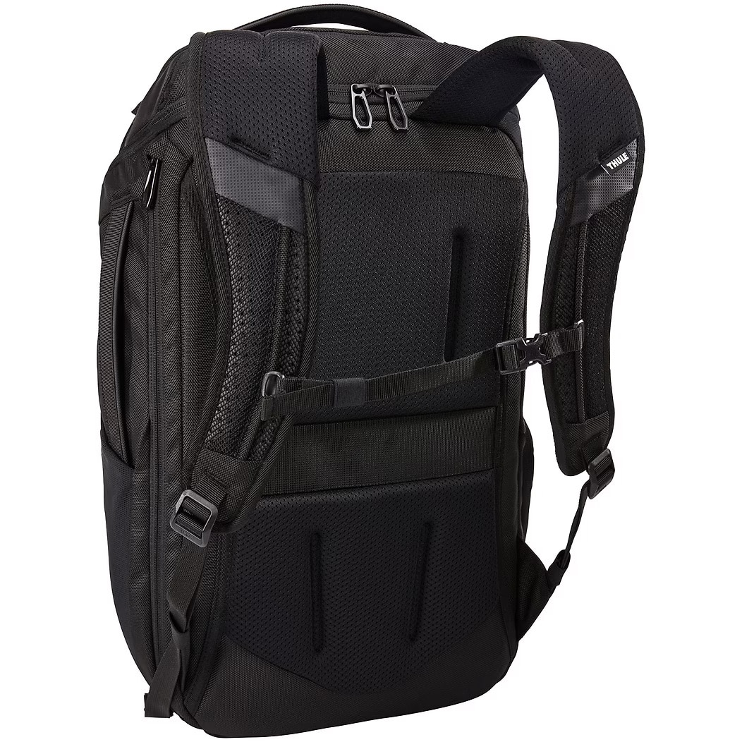 Rucsac THULE pentru notebook de max. 15.6 inch, 1 compartimente, buzunar frontal x 3, buzunar lateral x 2, waterproof, poliester, Negru