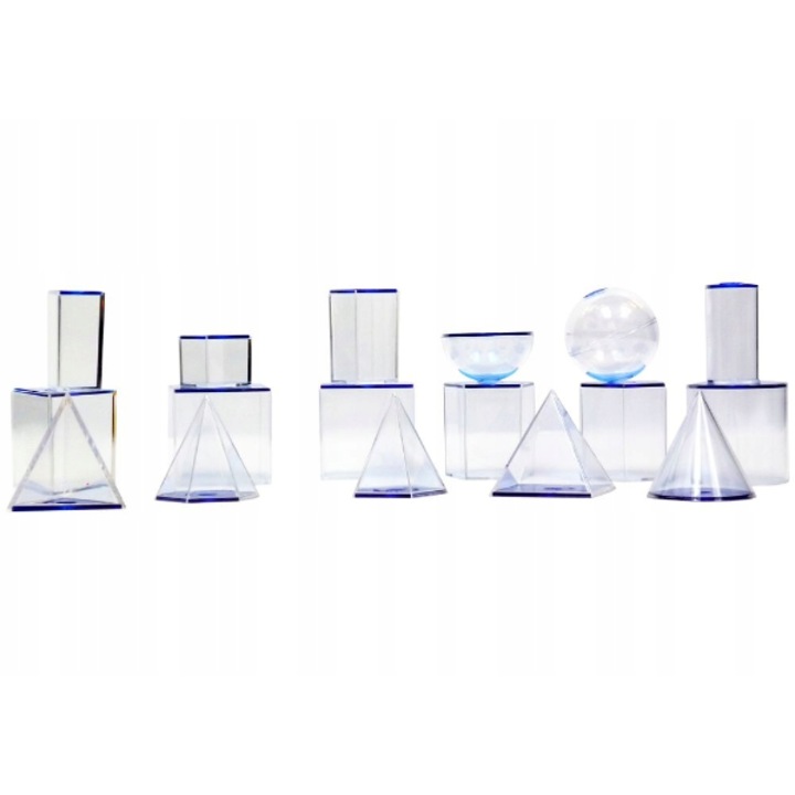 Комплект от 17 геометрични фигури, 6+ години