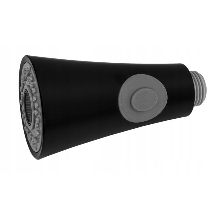 Receptor cu baterie, Granitan, PVC, Negru