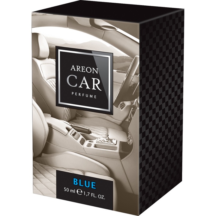 AREON PERFUME Blue, 50ml GLASS BOTTLE légfrissítő