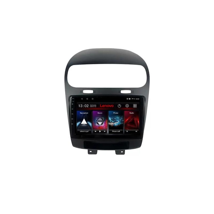 Dedikált navigáció Fiat Freemont Dodge Journey 2012-2019 Lenovo Octa Core Android rádióval Bluetooth Internet GPS WIFI DSP 2+32 GB 4G KIT-freemont+EDT-E509-LITE