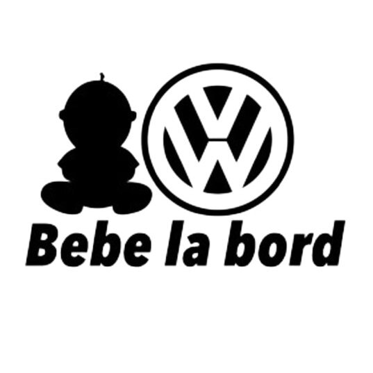 Stickers BÉBÉ A BORD VW