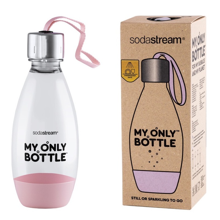 Butelka SodaStream My Only Bottle 0,5L rAłĹĽowa