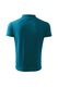 Set 3 tricouri polo de barbati, Malfini, Man Classy, Turcoaz inchis, M