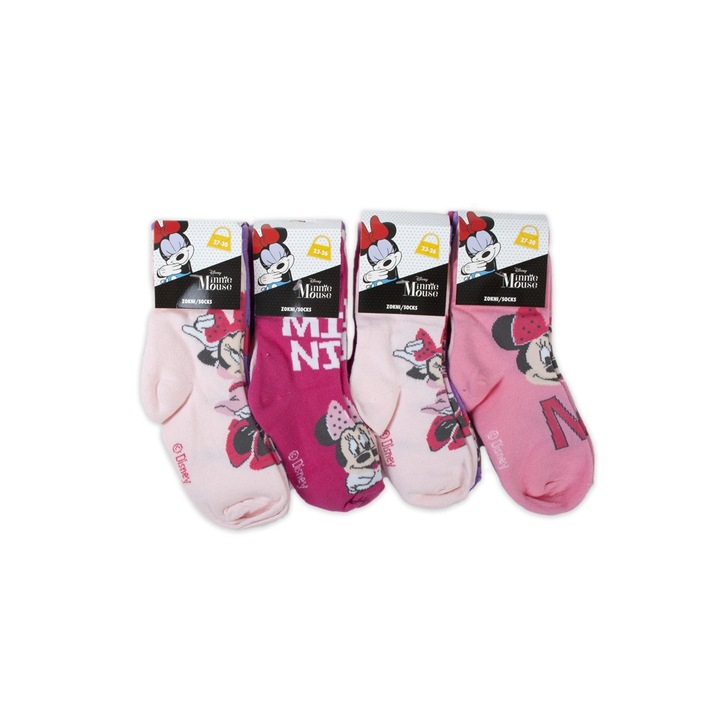 8 db-os Minnie Mouse gyerekzokni készlet MIN-NORSO-0030, Többszínű