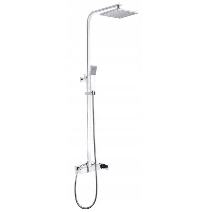 Coloana de dus Granitan, Alama, Cap ceramic, Argintiu