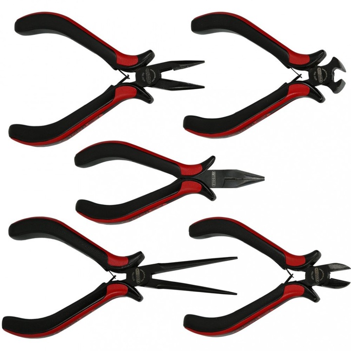Комплект от 5 фини клещи KS Tools