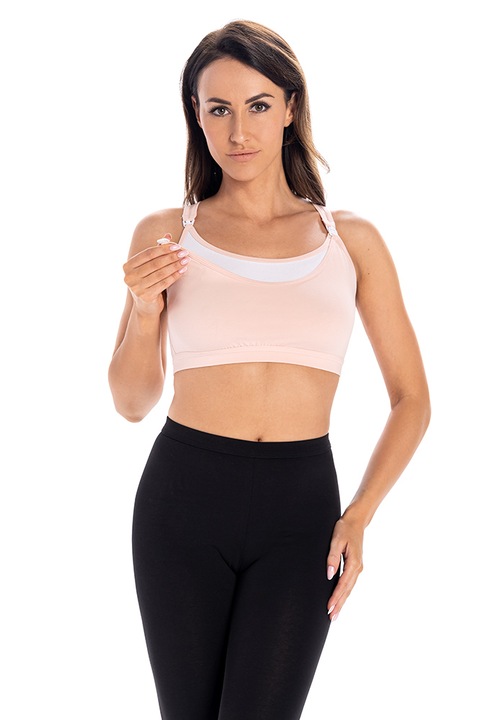 Дамско горнище за кърмачки, Памук, Maya, Teyli, Розово