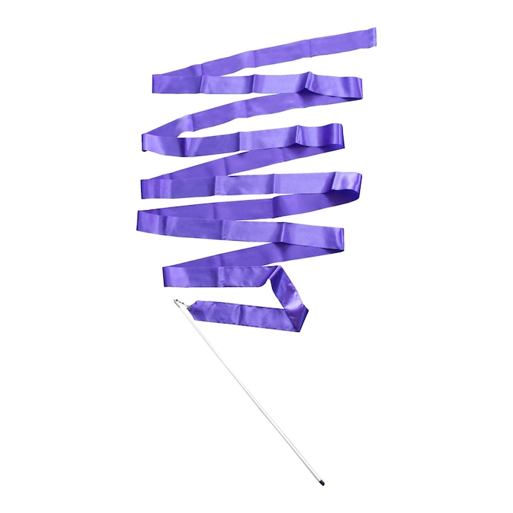 Panglica de gimnastica 6 m violet