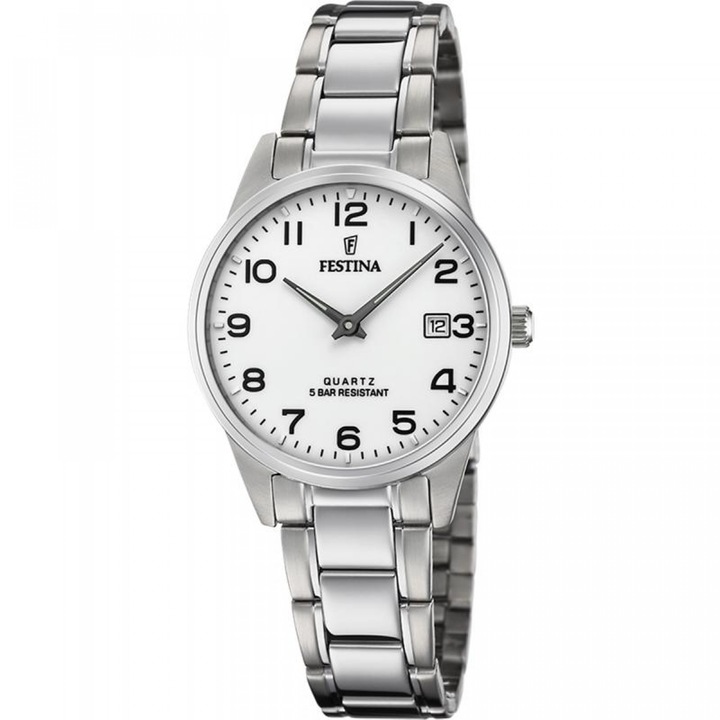 Ceas de dama Festina F20509/1, Quartz, 31mm, 5ATM