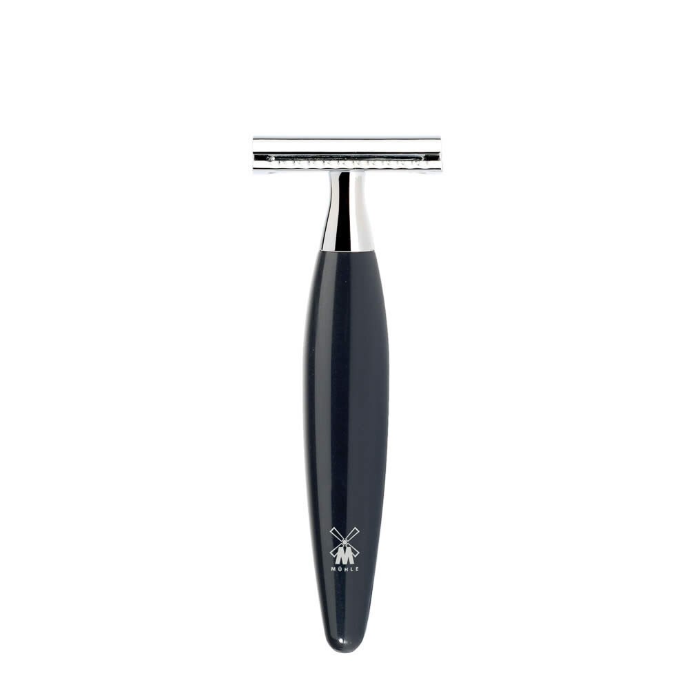 Aparat de ras clasic Muehle Safety Razor cu maner de rasina piaptan inchis Kosmo R 876 SR