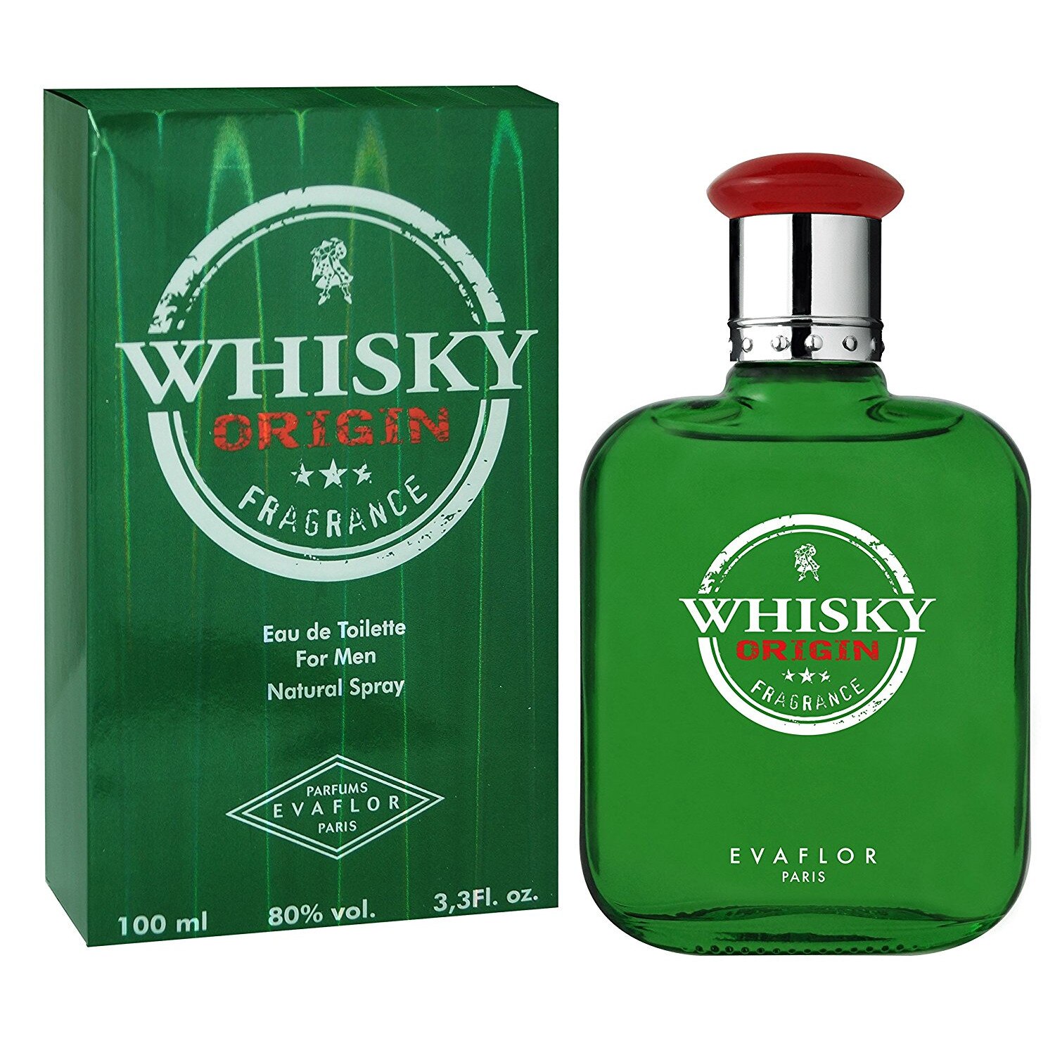 Apa de Toaleta Evaflor Whisky Origin, Barbati, 100 ml