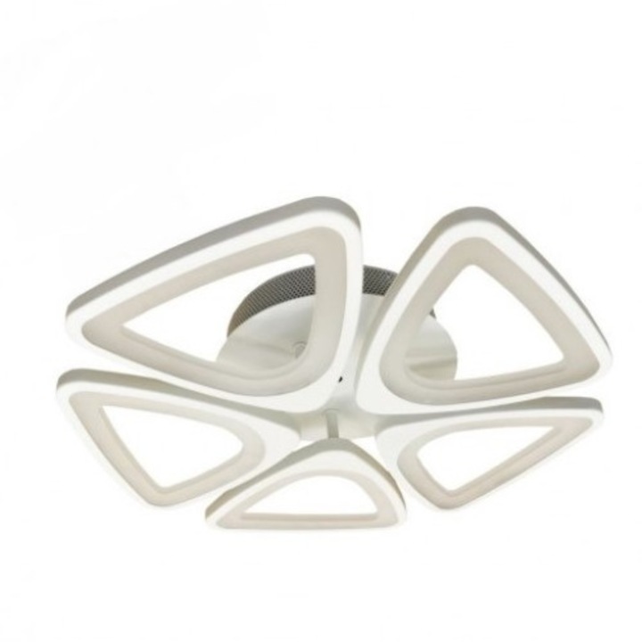 Lustra Led 80w Cu 5 Brate 3 Culori 470mm x 85mm