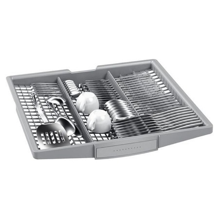 Masina de spalat vase incorporabila Bosch SMV25EX00E, 12 seturi, 4 programe, 55 cm, A+, Aquastop, Inox
