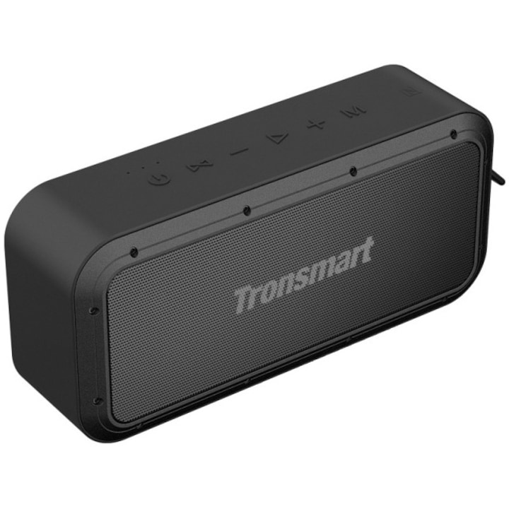 Boxa portabila Tronsmart Force Pro, Bluetooth, IPX7 rezistenta la apa, 60W, negru