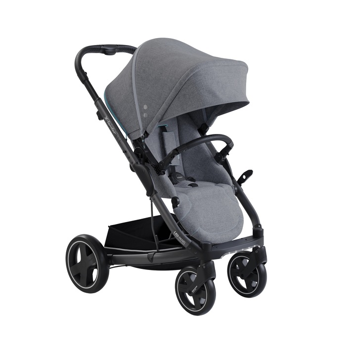 Carucior, X-lander, x-Cite, Azure Grey, Gri deschis, 78X94X59 cm