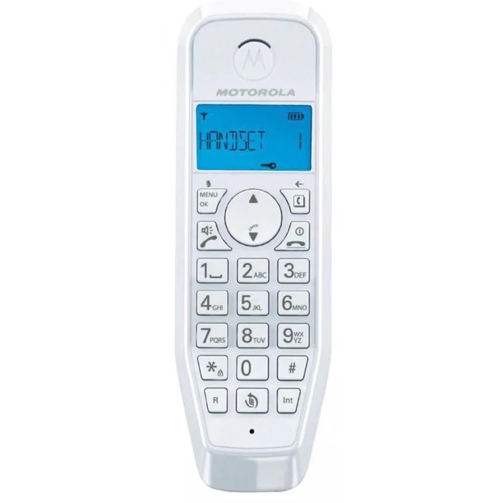 Безжичен Телефон Motorola S1201+, Бял - eMAG.bg