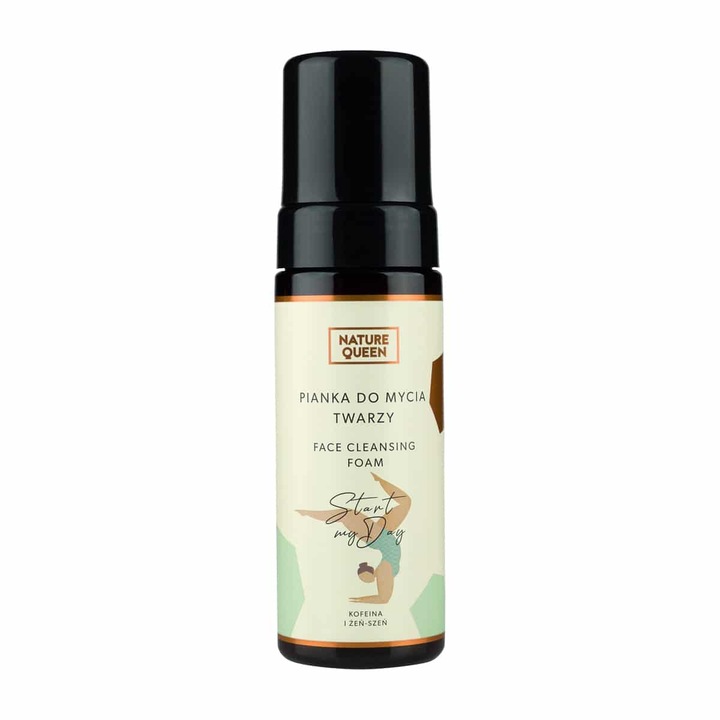 Spuma de curatare fata, Nature Queen, Start My Day, 175 ml