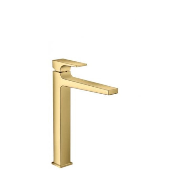 Едноръкохватков смесител за умивалник Metropol 260, злато, 32512990 Hansgrohe