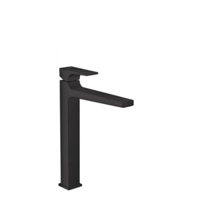 Едноръкохватков смесител за мивка 260, Metropol, черен мат, 32512670 Hansgrohe