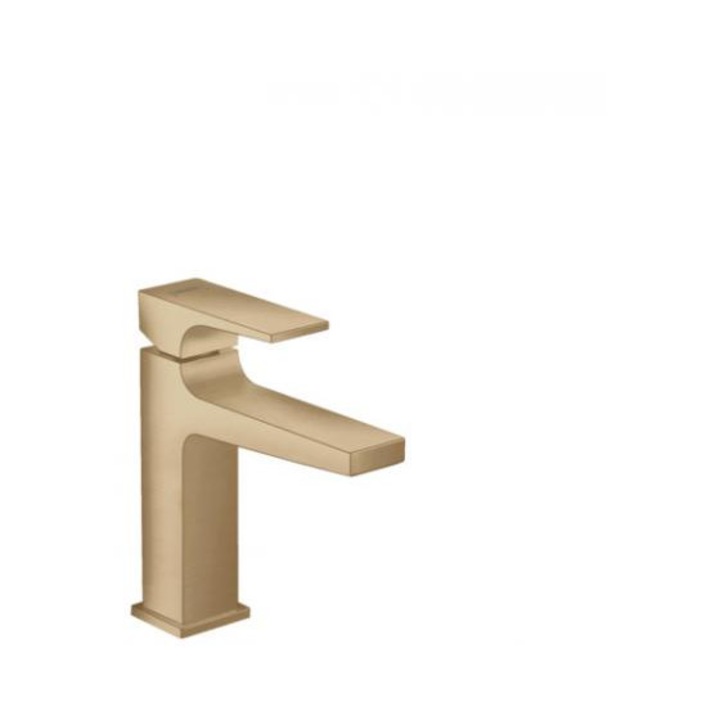 Едноръкохватков смесител за умивалник Metropol 100, полиран бронз, 32507140 Hansgrohe