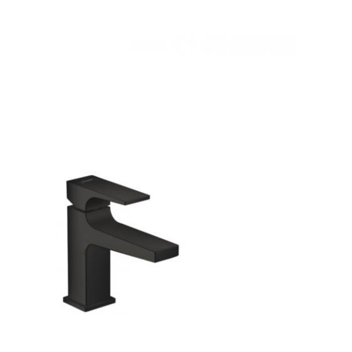 Едноръкохватков смесител за умивалник Metropol 100, матов черен, 32500670 Hansgrohe