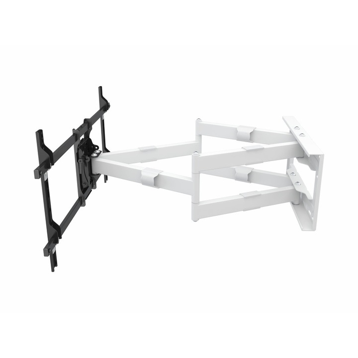 Стенна стойка за телевизор Multibrackets 6881, рамо с дълъг обхват 910 мм, 50"-90", макс. 60 кг, бяло