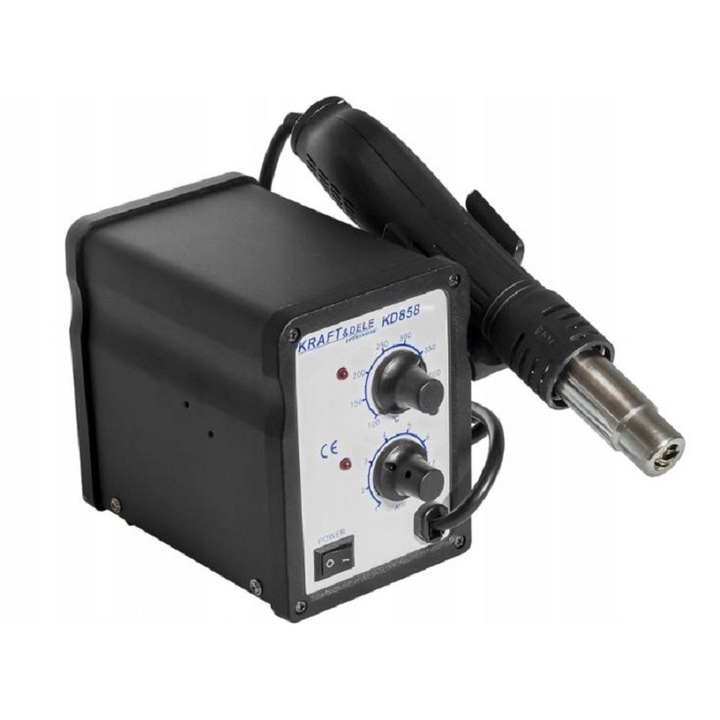 Statie de lipit cu aer cald, 4 duze, 120l/min, 700W, KD858