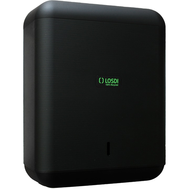 Dispenser prosoape hartie LOSDI ECO-LUXE negru mat