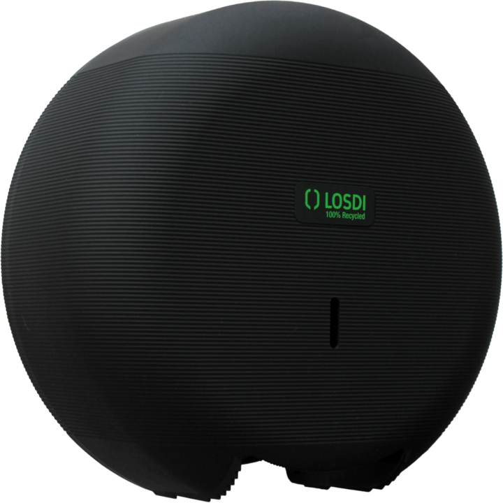 Dispenser de hartie igienica mini jumbo LOSDI ECO-LUXE negru mat