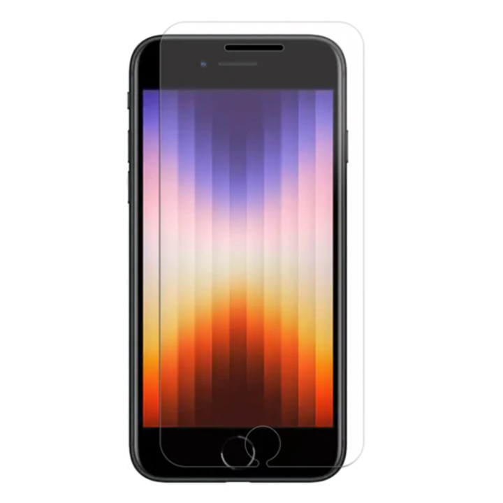Üvegvédő iPhone SE 2022-hez, átlátszó