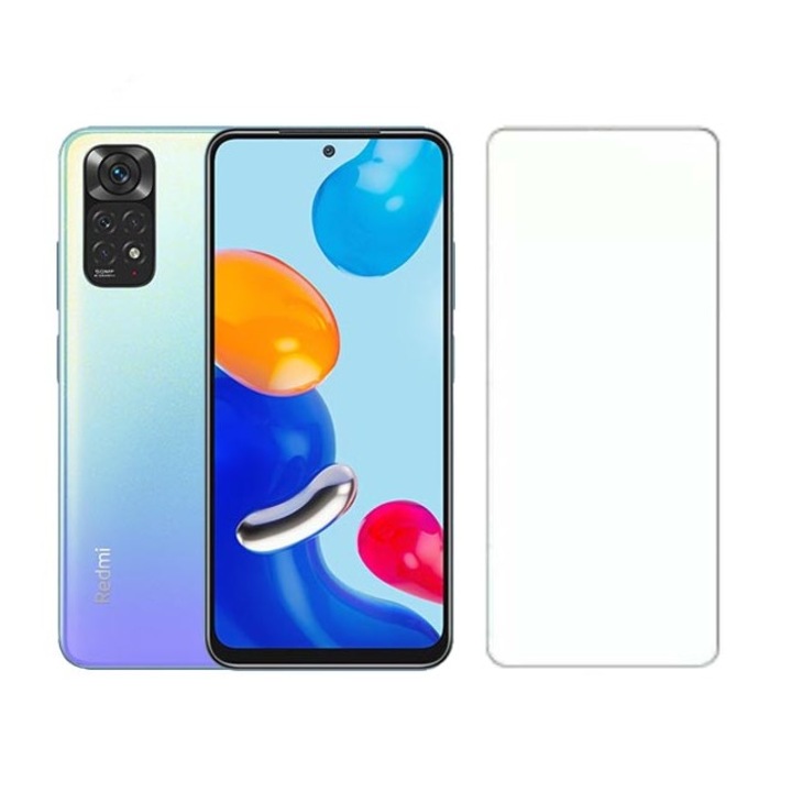 Стъклен Протектор за Xiaomi Redmi Note 11 5G, Скрийн, Прозрачен